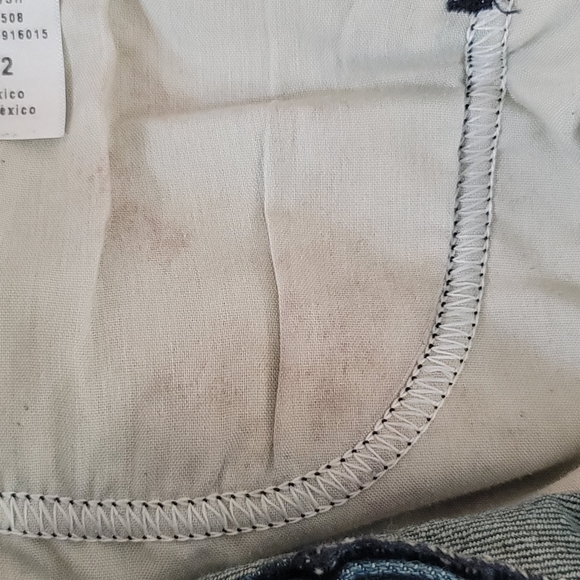 G George Jeans Mens Size 38 x 32 Athletic Distressed Denim Stretch Medium Wash - Picture 11 of 16